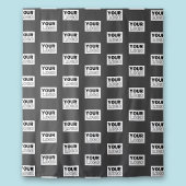 Ihr Image-Design oder Ihr Business-Logo | Grau Wandteppich