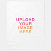 Ihr Image-Foto-Blank Fleecedecke (Vorderseite)