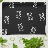 Ihr Image, Ihr Geschäftslogo oder ein anderes Desi Geschirrtuch (Gefaltet)