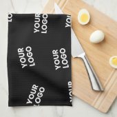 Ihr Image, Ihr Geschäftslogo oder ein anderes Desi Geschirrtuch (Viertel Falte)