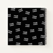 Ihr Image, Ihr Geschäftslogo oder ein anderes Desi Notizblock (Rückseite)