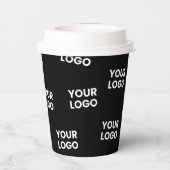 Ihr Image, Ihr Geschäftslogo oder ein anderes Desi Pappbecher (Rückseite)