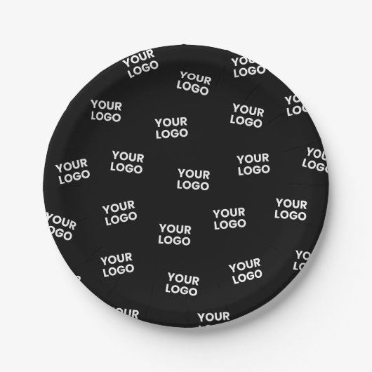 Ihr Image, Ihr Geschäftslogo oder ein anderes Desi Pappteller (Vorderseite)