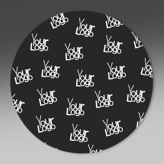 Ihr Image, Ihr Geschäftslogo oder ein anderes Desi Runder Aufkleber