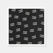 Ihr Image, Ihr Geschäftslogo oder ein anderes Desi Serviette (Vorderseite)