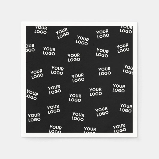 Ihr Image, Ihr Geschäftslogo oder ein anderes Desi Serviette (Vorderseite)
