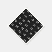 Ihr Image, Ihr Geschäftslogo oder ein anderes Desi Serviette (Ecke)