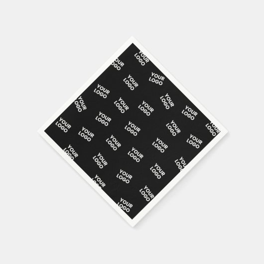 Ihr Image, Ihr Geschäftslogo oder ein anderes Desi Serviette (Ecke)