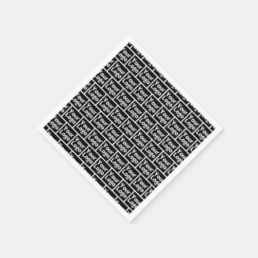 Ihr Image, Ihr Geschäftslogo oder ein anderes Desi Serviette (Ecke)