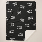 Ihr Image, Ihr Geschäftslogo oder ein anderes Desi Sherpadecke (Vorderseite)