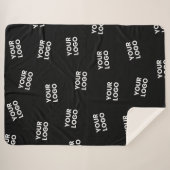 Ihr Image, Ihr Geschäftslogo oder ein anderes Desi Sherpadecke (Vorderseite (Horizontal))