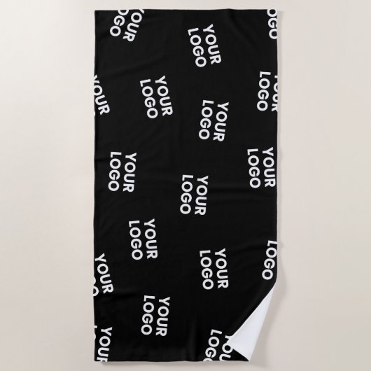 Ihr Image, Ihr Geschäftslogo oder ein anderes Desi Strandtuch (Vorderseite)