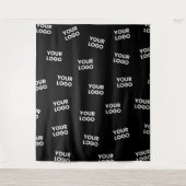 Ihr Image, Ihr Geschäftslogo oder ein anderes Desi Wandteppich (Vorderseite)