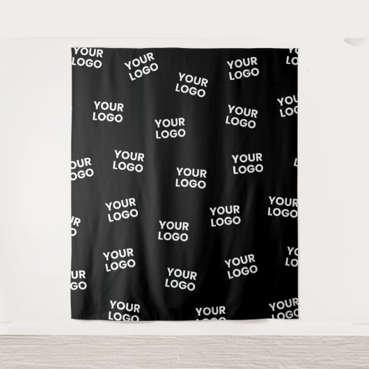 Ihr Image, Ihr Geschäftslogo oder ein anderes Desi Wandteppich (Vorderseite)