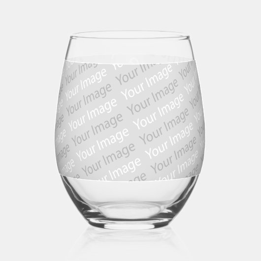 Ihr Image Trinkbehälter-Set Weinglas Ohne Stiel (Vorderseite)