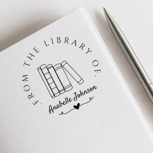 Ihr Individuelle Name elegant Vintag von der Bibli Gummistempel