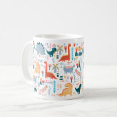 Ihr Individuelle Name Kinder Niedliche farbenfrohe Kaffeetasse (Vorderseite Links)