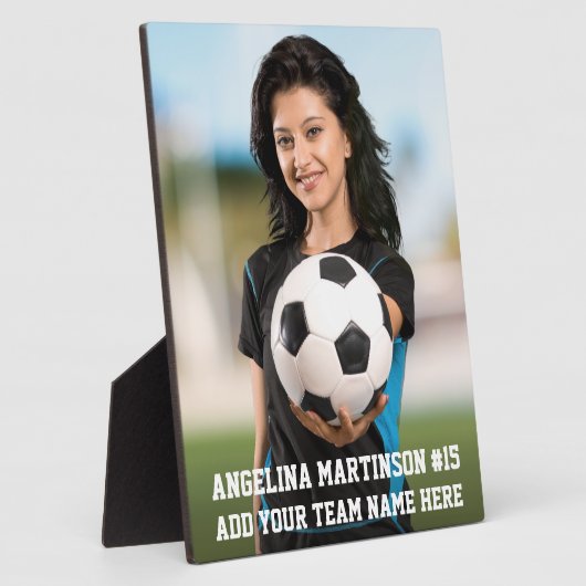 Ihr individueller Fußball oder Ihr Sport-Foto Fotoplatte (Seite)