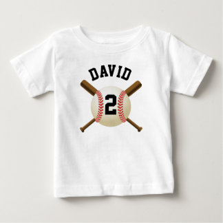 Ihr individuelles Baseball Boy Sport Team Baby T-shirt