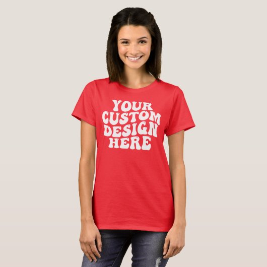 Ihr individuelles Design hier T-Shirt (Vorne ganz)