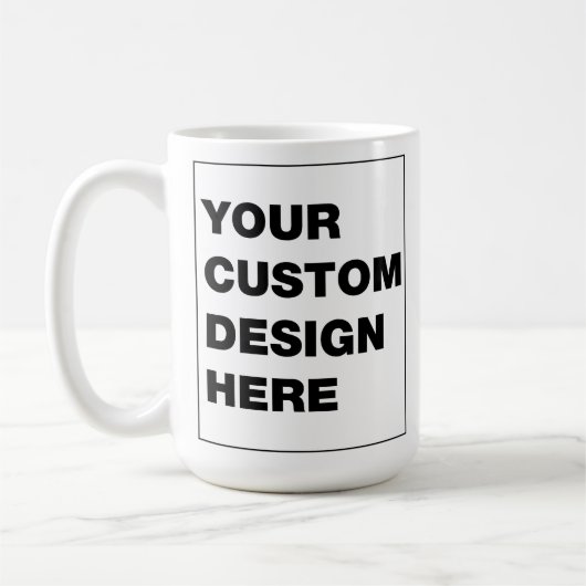 Ihr individuelles Design oder Logo Kaffeetasse (Links)