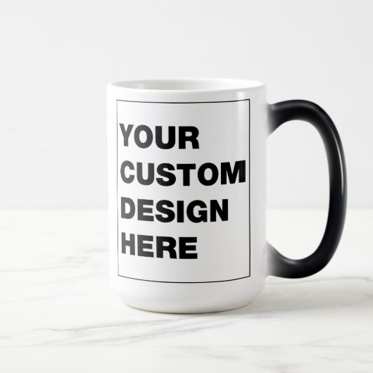 Ihr individuelles Design oder Logo Verwandlungstasse (Rechts)