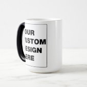 Ihr individuelles Design oder Logo Verwandlungstasse (Vorderseite Links)