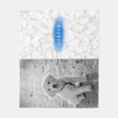 Ihr individuelles Foto und Ihre Imitate sind aus M Fleecedecke (Vorderseite)