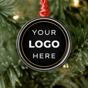 Ihr individuelles Logo Geschäft Ornament Aus Metall