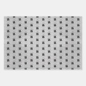 Ihr individuelles Logo-Varieté-Geschenkpapier Geschenkpapier Set (Vorderseite 3)