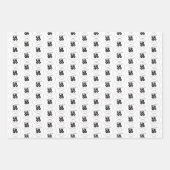 Ihr individuelles Logo-Varieté-Geschenkpapier Geschenkpapier Set (Vorderseite)