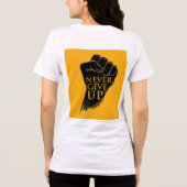 Ihr innerer Held"** glauben an Ihre Stärke, Tri-Blend Shirt (Rückseite)