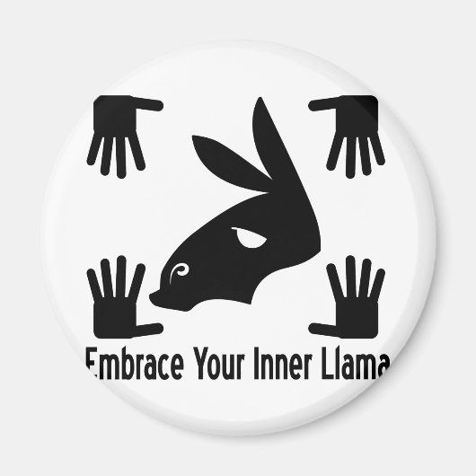Ihr innerer Llama Magnet (Vorne)