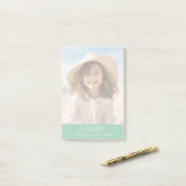 Ihr Instagram-Foto leuchtet automatisch Post-it Klebezettel (Auf Schreibtisch)