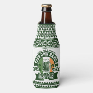 Ihr irisches personalisiertes irisches Namensbier Flaschenkühler