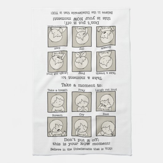 Ihr JETZT Geschirrtuch (Vertikal)