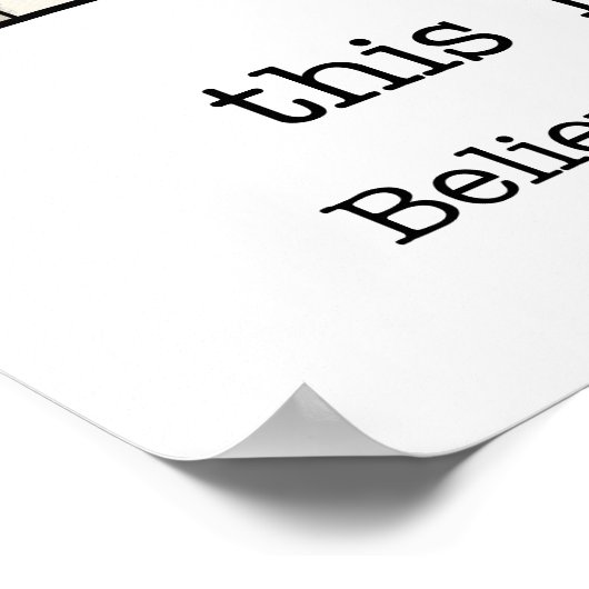 Ihr JETZT Poster (Ecke)