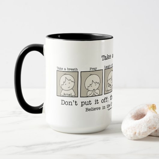 Ihr JETZT Tasse (Mit Donut)