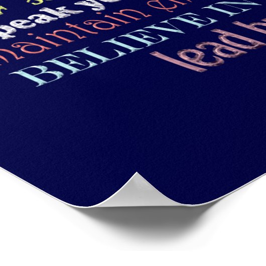 Ihr Jobposter Poster (Ecke)