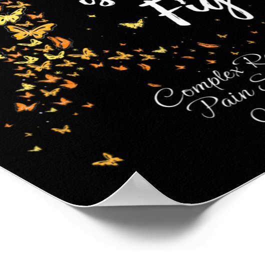 Ihr Kampf Crps komplexe regionale Schmerzsyndrom A Poster (Ecke)