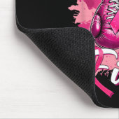 Ihr Kampf gegen Brustkrebs ist unser Kampf gegen B Mousepad (Ecke)