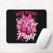 Ihr Kampf gegen Brustkrebs ist unser Kampf gegen B Mousepad (Mit Mouse)
