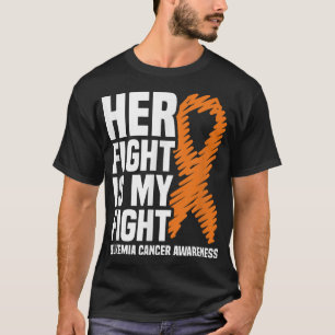 Ihr Kampf gegen den Krebs der orangefarbenen Leukä T-Shirt