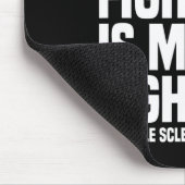 Ihr Kampf gegen die Multipler Sklerose Mousepad (Ecke)