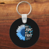 Ihr Kampf ist mein Geschenk zur Sensibilisierung f Schlüsselanhänger (Vorderseite)