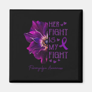 Ihr Kampf ist mein Kampf Anemonenfibromyalgie Blum Magnet