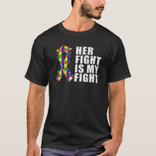 Ihr Kampf ist mein Kampf Autismus Bewusstsein Mona T-Shirt