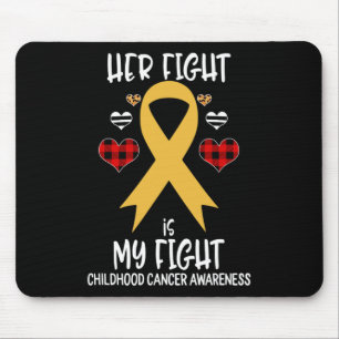 Ihr Kampf ist mein Kampf - Bewusstsein für Kinderk Mousepad
