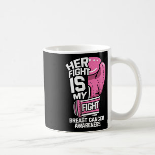 Ihr Kampf ist mein Kampf Boxhandschuhe Brustkrebs Kaffeetasse