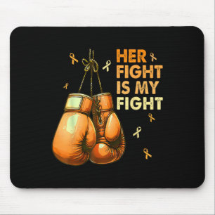 Ihr Kampf ist mein Kampf Boxhandschuhe Frau Sensib Mousepad